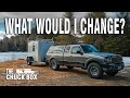 LESSONS LEARNED! Things I would change on my Cargo Trailer Camper Conversion