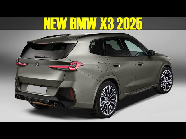2024-2025 First Look BMW X3 G45 - The most beautiful crossover! - YouTube