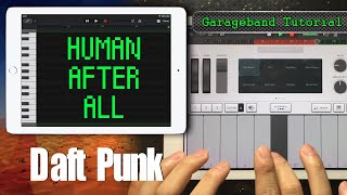 Garageband Tutorial Daft Punk - Human After All | Cover Remix | iPad/iPhone iOS screenshot 4