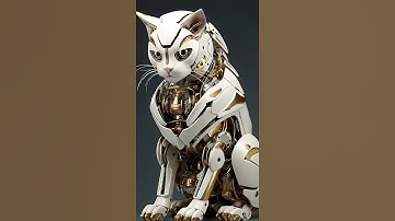 Transforming Robot Cat – Futuristic AI Pet with a Twist