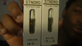 STNDRD: SFV OG AND COOKIE CEREAL CARTRIDGE REVIEW(TASTES LIKE COOKIES CRISP!!!)