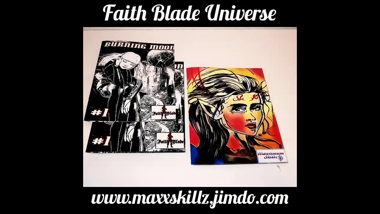 The 2 Most Beautiful Comic Series In The Faith Blade Universe
