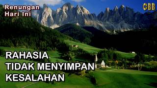 RAHASIA TIDAK MENYIMPAN KESALAHAN - Saat Teduh Renungan Harian 12/02/26, Kornelius Nugroho