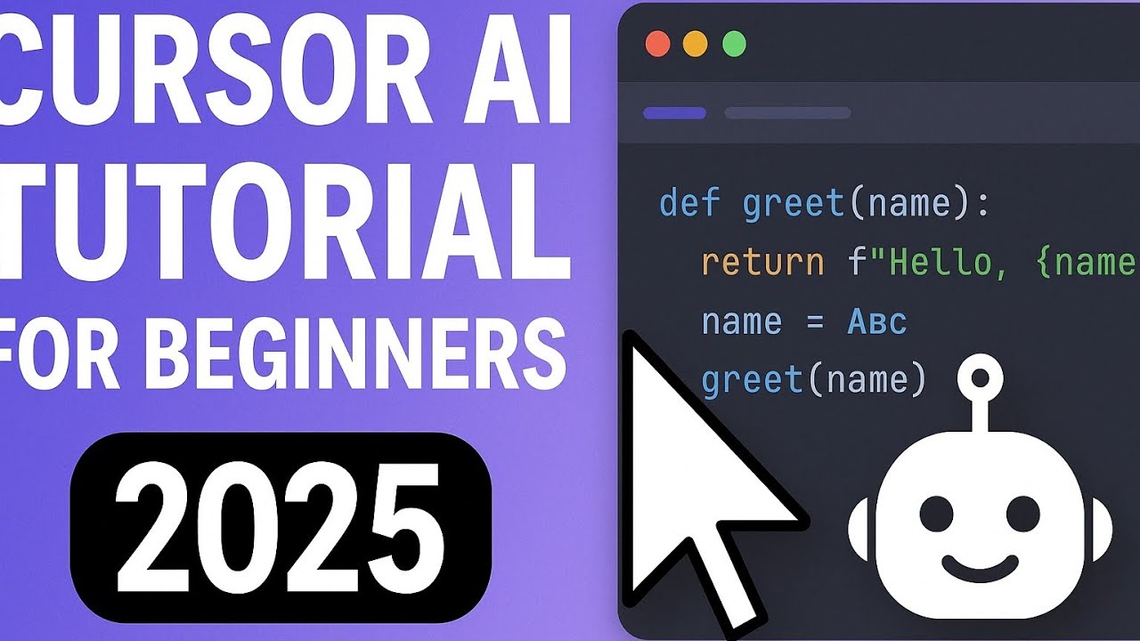 Cursor AI Tutorial for Beginners | Full Walkthrough (2025) - YouTube