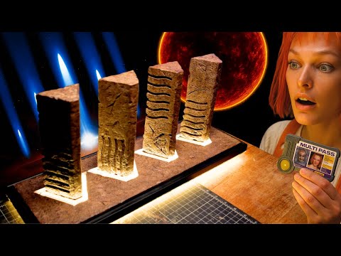 I made the Elemental Stones from the Fifth Element