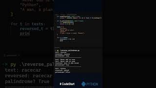Reverse Strings and Palindromes ππͺ