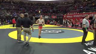120 D1 r1, Jack DeBoe, Upper Arlington vs Andrew Myers, Upper Arlington