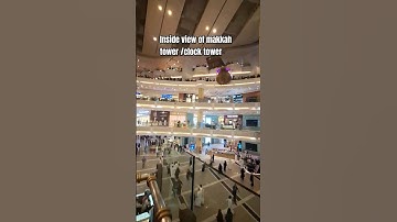 Inside view of makkah tower #Clocktower #clock tower #saudiarabia #makkahcity #makkah