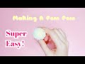 Easy Pom Pom Making Using Fingers ✌| Cin DIY