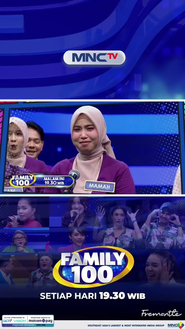 HEWAN APA YANG SERING DIKAITKAN DENGAN CANTIK  JAWABANNYA ADA DI FAMILY 100 MALAM INI!