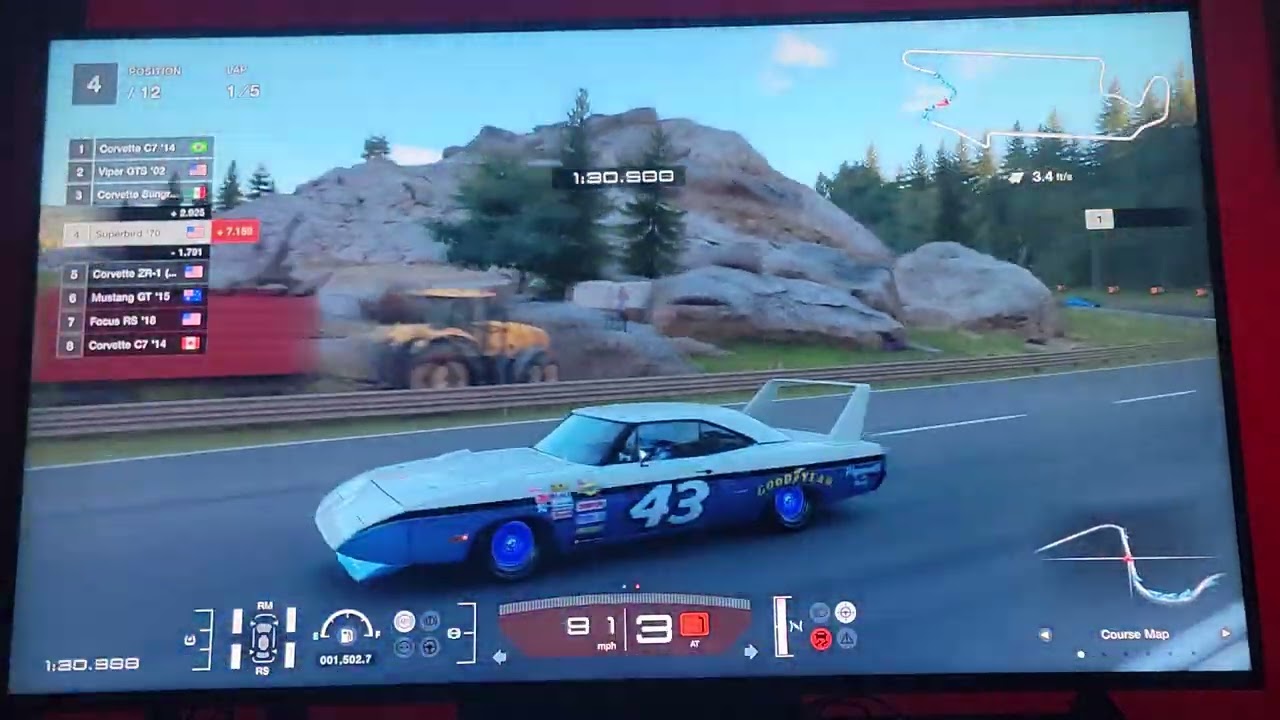 Gran Turismo 7 Plymouth Superbird Stability Race Tune