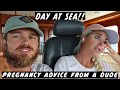 DAY AT SEA! PREGNANCY ADVICE FROM A DUDE! Trawler life! #190