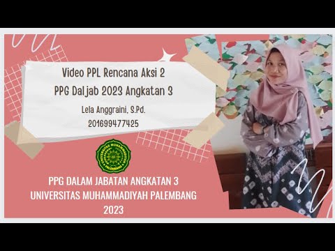 Video PPL Rencana Aksi 2  - Lela Anggraini