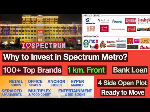 Why to Invest in Spectrum Metro Sector 75 Noida. Spectrum Metro Commercial Project Review.