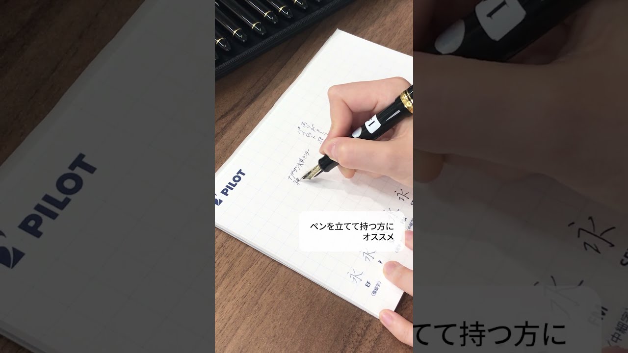 特殊ペン先 書き比べ】PILOT カスタム742（PO）～ポスティング