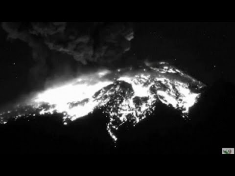 El volcán mexicano