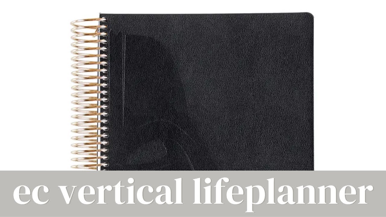 My New Erin Condren Vertical LifePlanner & Set Up - YouTube