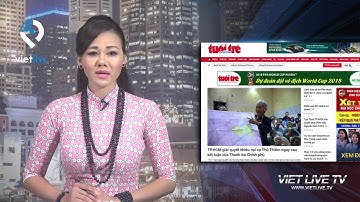 Trang điện tử báo Tuổi Trẻ bị khóa trong 3 tháng