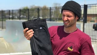 My First Time Skating In Dickies Pants