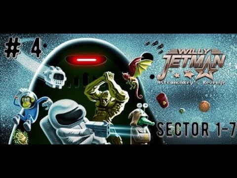 Willy Jetman: Astromonkey´s Revenge |Прохождение на PS 4 pro|: часть 4 -  Sector 1-7