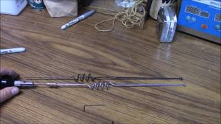 VHF UHF antenna basics - DIY antennas from surplus 800mhz antennas for 2m 70cm and dual band Simple To Make 2m 70cm Antenna Project For Portable Use