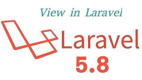 Laravel 5.8 tutorial #5 - simple View