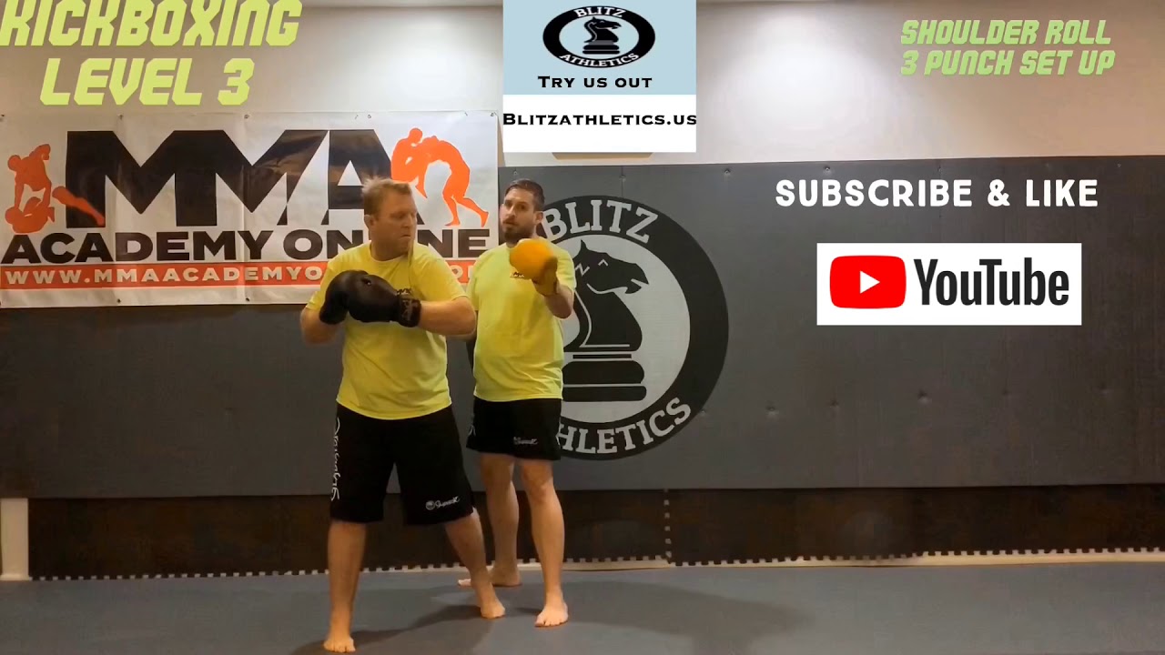 Special Guest Jake Skelly/Shoulder Roll off of 3 punch set up