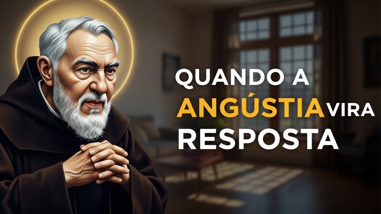 Padre Pio ROMPRE O SILÊNCIO: O que Deus entrega à alma nos dias de angústia
