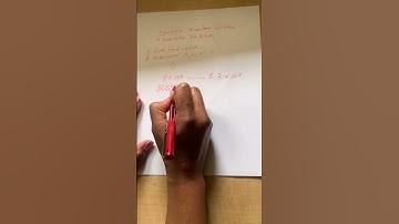 Compare Numbers in Scientific Notation