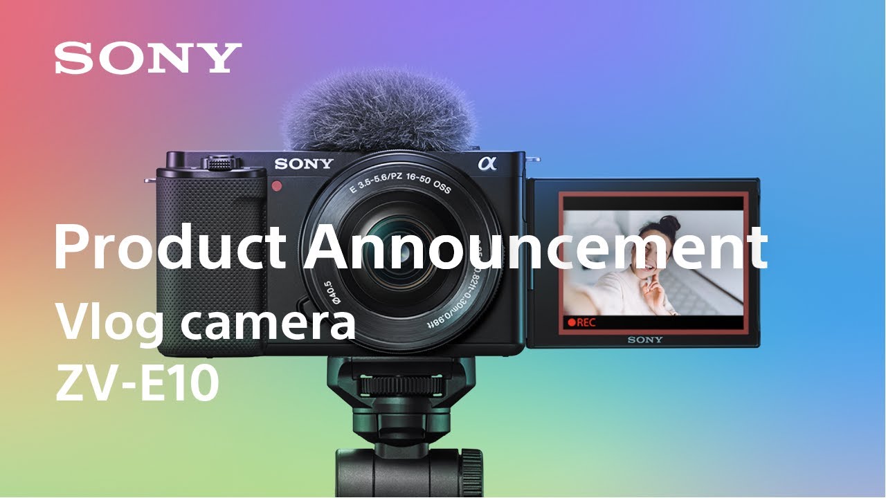 Sony ZV-E10 : boîtier hybride APS-C vidéo/vlogging en monture E