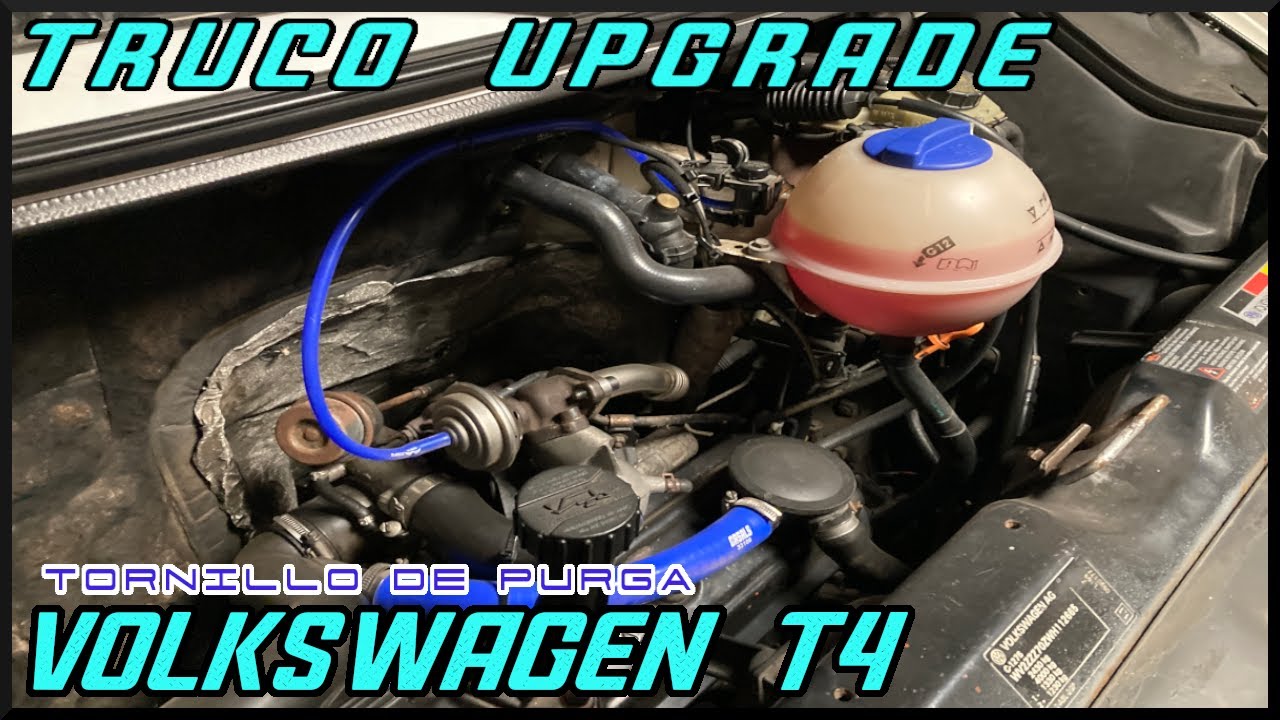 Truco Upgrade  VW T4 TORNILLO DE PURGA vwt4 eurovan