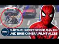 ECHTER SUPERHELD IN ARKANSAS: Mann im Spider-Man-Kostüm rettet Situation!