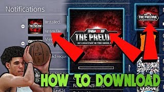how to download nba 2k18 prelude early