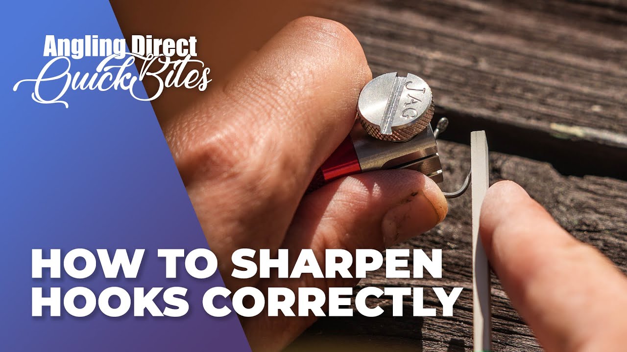 How To Sharpen Hooks Correctly Carp Fishing Quickbite YouTube