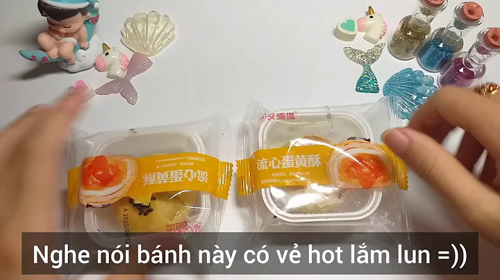 Bánh trứng muối chảy Đài Loan || FOOD REVIEW