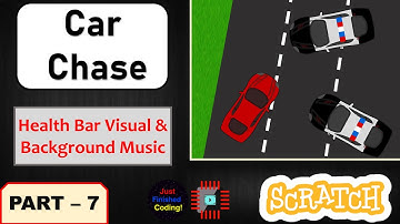 Car Chase - Part 7 | Scratch 3.0 Tutorial | Just Finished Coding!