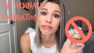 The Ordinary Foundation gave me ACNE! | Bad Ingredient