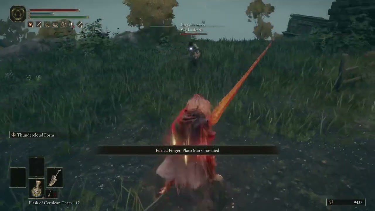 Twink invasion lvl 5 with Dragon King’s Cragblade