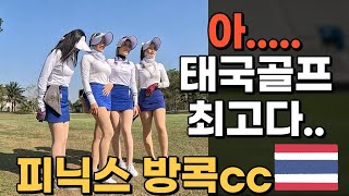예쁜캐디가 제일 많은 골프장 다시태국가고싶다 🇹🇭 ep.18 피닉스골드방콕cc