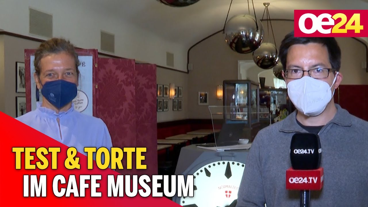 Test & Torte im Cafe Museum