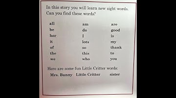 Let’s Read Together!