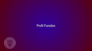 Microeconomics Theory I - Lecture 35 (ECON - 203)