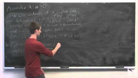 Differential Calculus: Appendix #30