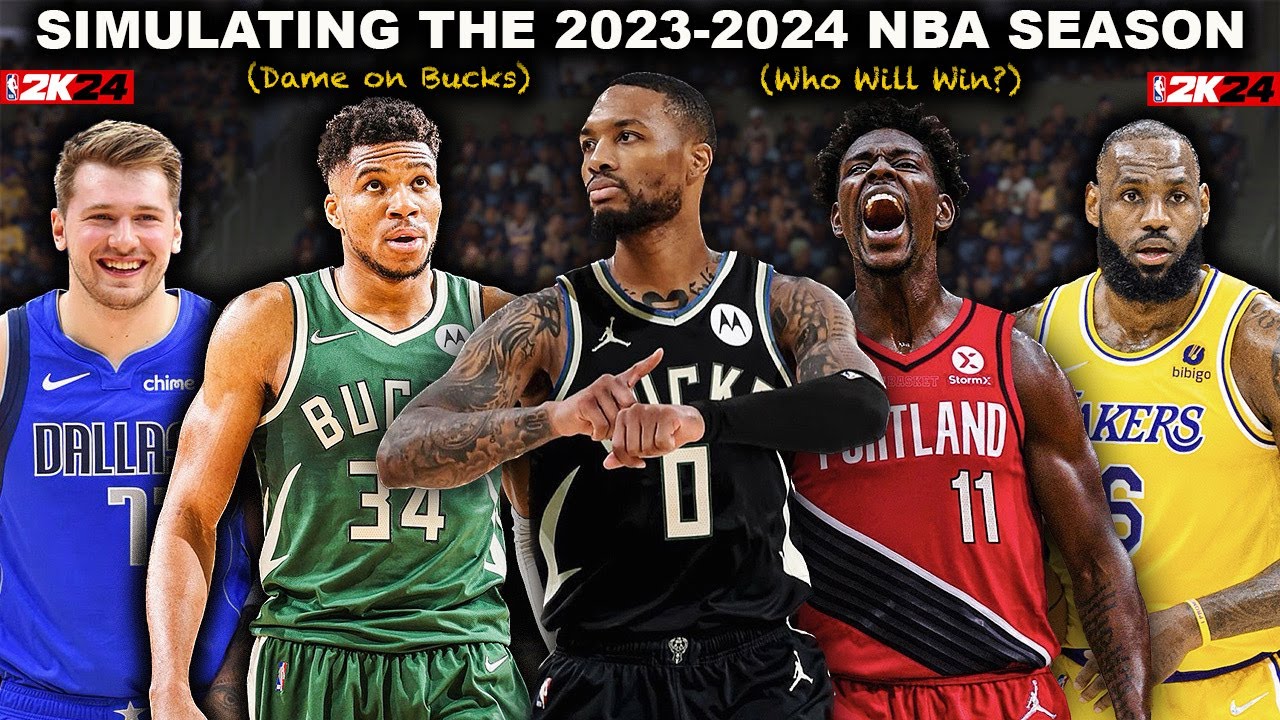 Damian Lillard TRADED! The Official 2024 NBA Season Simulation on 2K24!  (Live Games) 