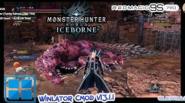 Monster Hunter World Iceborne Custom Set 720p Winlator Cmod v13.1.1 Android Offline