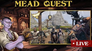 Mead Quest | Ashes of Creation - Playing PTR while chatting (No gameplay shown, due to visual NDA)