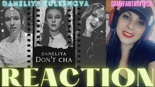 Daneliya Tuleshova - Don't cha 4k | music video - REACTION