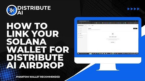 How To Link Your Solana Wallet For Distribute AI Airdrop | Distribute AI TGE & Airdrop Claim