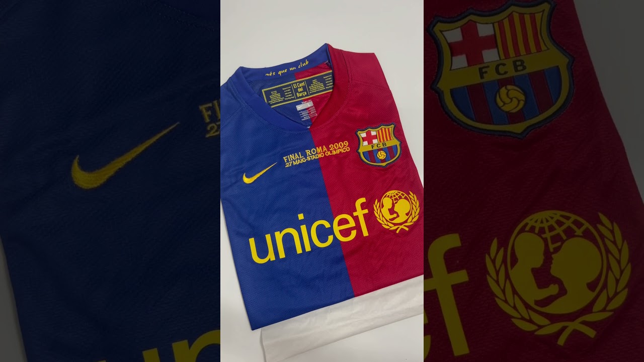 Barcelona 08/09 home retro jersey is back! Do you agree with the most classic robe in the Messi era?