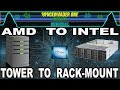 Intel Unraid Server Upgrade - Tower to Rackmount &amp; Custom Laser Art